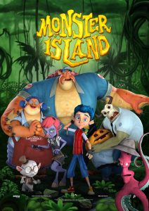 دانلود انیمیشن جزیره هیولا Monster Island 2017 دوبله فارسی