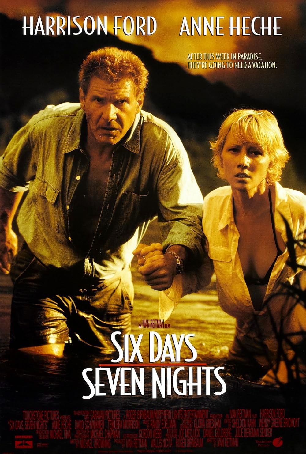 دانلود فیلم شش روز هفت شب Six Days Seven Nights 1998