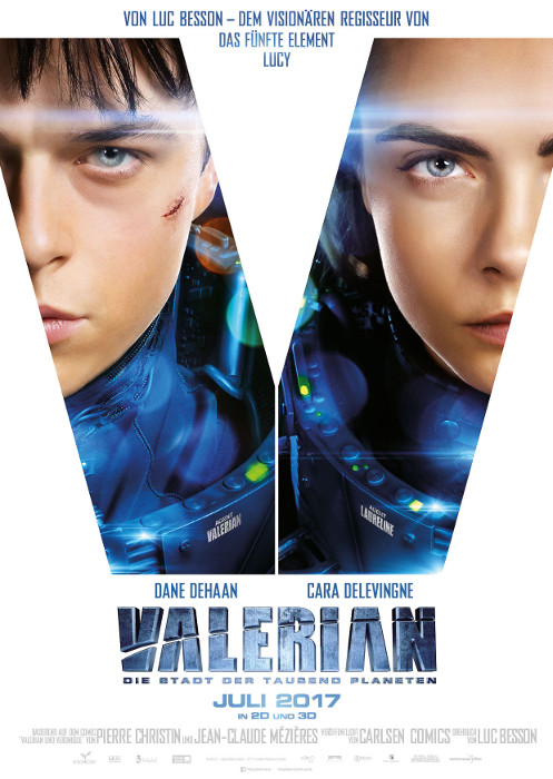 دانلود فیلم والرین و شهر هزار سیاره Valerian and the City of a Thousand Planets 2017 با دوبله فارسی