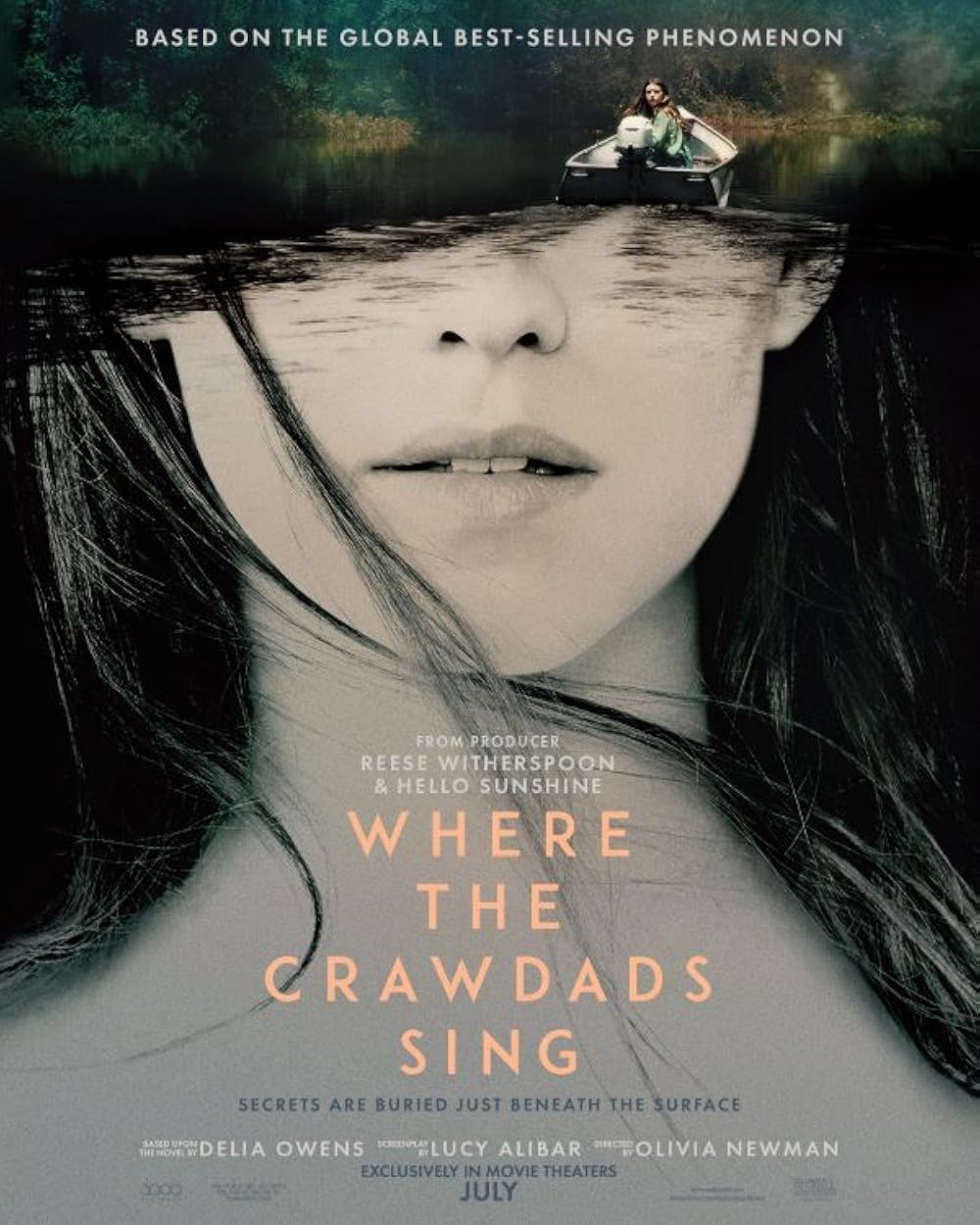 دانلود فیلم جایی که خرچنگ ها آواز می خوانند Where the Crawdads Sing 2022 دوبله فارسی