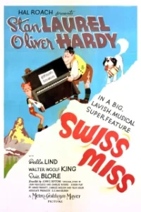 دانلود فیلم خانم سوئیسی Swiss Miss 1938 دوبله فارسی
